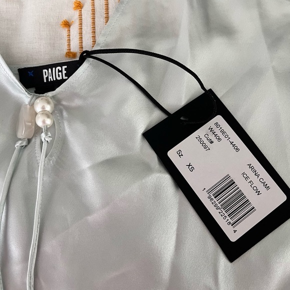 PAIGE - Arina Cami - Ice Flow Silk (NWT) - Picture 6 of 7